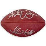 Kurt Warner & Marshall Faulk St. Louis Rams Autographed SB XXXIV Football