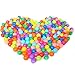 Honory 200pcs Colorful Ball Fun Ball Soft Plastic Ocean Ball Baby Kid Toy Swim Pit Toy