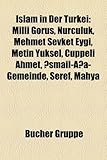 Islam in Der Turkei: MILLI Goru, Nurculuk, Mehmet Evket Eygi, Metin Yuksel, Cuppeli Ahmet, Smail-A A-Gemeinde, Eref, Mahya-