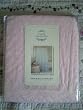 New Simply Shabby Chic Pink Embroidery Shower Curtain