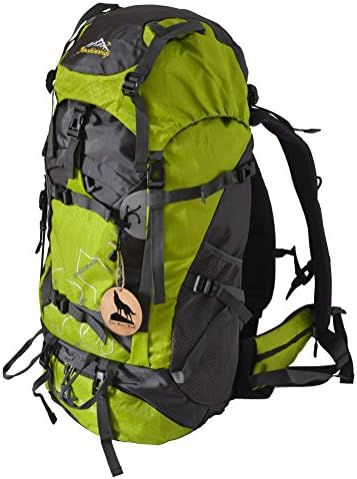 The West Wolf Internal Frame Backpack for Camping Hiking Mountaineering 60L