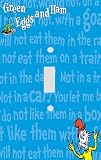 Dr Seuss Green Eggs and Ham Decorative Switchplate Cover