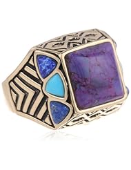Barse "Navajo" Purple Turquoise Multi-Stone Ring