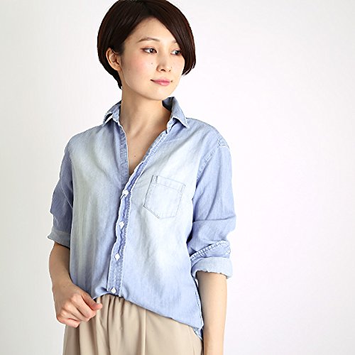 (フランク&アイリーン) Frank & Eileen 16AWコレクション 621070408 EILEEN/テールカットストーンウォッシュデニムシャツ...