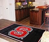NC State Wolfpack FanMat 4 x 6 Area Rug