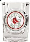 Boston Red Sox 2 oz Square Shot Glass