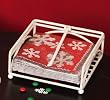 Antique White Luncheon Napkin Holder [Kitchen]