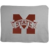 Mississippi State Bulldogs Gray 47x60 Stadium Blanket