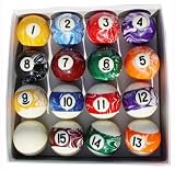 Sterling Designer Marbleized Pool Ball Set