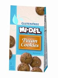 Mi-Del Gulten-Free Mini Pecan Cookies, 8-Ounce Bags (Pack of 12)