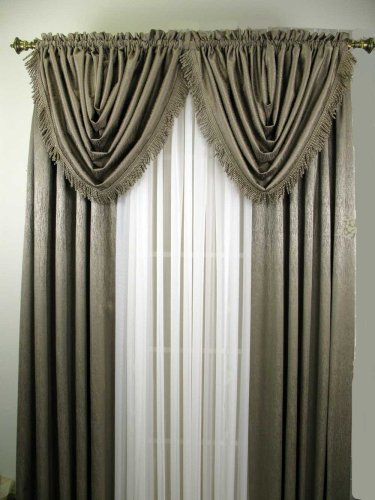 Carrie Blackout Pinch Pleat Drape, 120x84 Panel Pair, Taupe