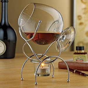 Brandy Warmer 4-Piece Gift Set Brandy Warmer 4-Piece Gift Set