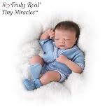 Linda Webb Tiny Miracles Little Charlie Miniature Realistic Baby Boy Doll by Ashton Drake
