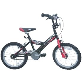 Xcool 16" Coby Boys Bike. Colour- Black.