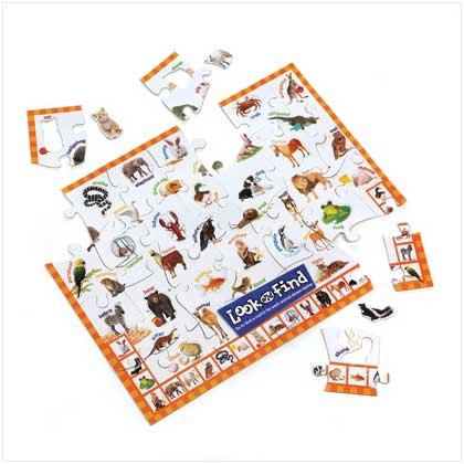 Look and Find Animal Puzzle