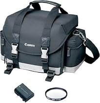 Canon Accessory Starter Kit for Digital Rebel XT and XTi (Includes 200DG Bag, NB-2LH Battery, & 58mm Haze Filter)