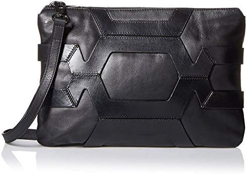 Christopher Kon Women's The Cage Clutch, Black