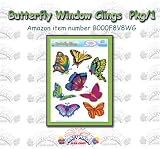 Butterflies window cling