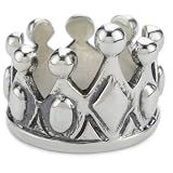 King Baby Sterling Silver Crown Ring, Size 10