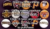 Set of 15 Pittsburgh Pirates Pins 1.25" Buttons MLB Baseball