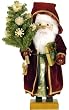 German Nutcracker - Santa Claus with Tree