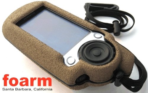 Garmin Colorado Case Colorado Holster-alternative - Military-Grade for the Garmin COLORADO GPS in EZ-Grip 'Tactical Brown' Fits 300 - 400c - 400i - & 400t. MADE IN THE USA by FOARM - Inc. for Garmin handhelds