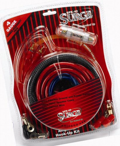 Surge SPK40 4 Gauge Power Amplifier Kit