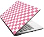 Acer Asus Mini Netbook Pink Checkers Skin for your laptop notebook Dell HP
