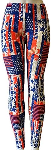 Always USA Printed Soft Leggings One Size - SLE 00965