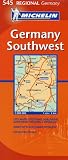 Germany: Southwest 545 (Michelin Regional Maps)