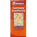 Michelin Map Germany Southwest 545 (Maps/Regional (Michelin))
