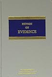 Phipson on evidence