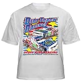 Dirt Track Racing - Scott Bintz Racing Tee Shirt White T-Shirt - Full Color 2 Sided 