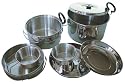Northland  Kochset Kochset Stahl 2 Personen, steel