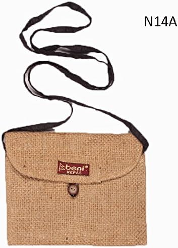 Jute Cross Body Purse to benefit earthquake relief in Nepal!