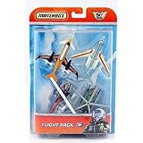 Matchbox Skybusters Flight Pack of 4 Planes Sky Force, Sky Knife, Cessna Caravan, Vertibird