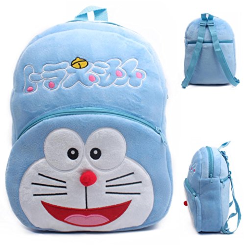 Baby Kids Child Doraemon Viking Schoolbag Plush Nursery Small Backpack Rucksack Bag