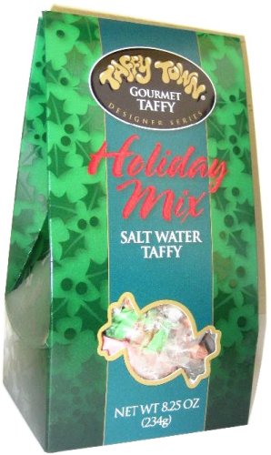 Holiday Mix Salt Water Taffy 8.25oz. by Taffy Town