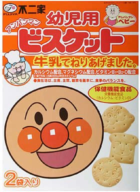不二家 アンパンマン幼児ビスケット 95g×5箱