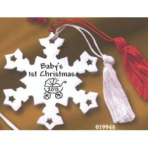 2012 baby's first xmas ornament