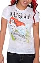 Disney Little Mermaid Burnout Girls T-Shirt Plus Size