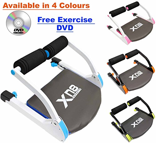 Xn8 ABS Core Smart Body Exercise Machine Fitness Trainer AB Toning Workout Gym Home Equipment (Blue) Xn8 ABS Core Smart Body Exercise Machine Fitness Trainer AB Toning Workout Gym Home Equipment (Blue)