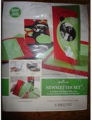 Single Detail Page Misc: Hallmark Newsletter Set, Photo Card and Newsletter Set - Hallmark