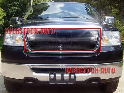 Upper Honeycomb Style Black Billet Grille Insert 2004-2008 Ford F-150 Grill (Honeycomb Style Not For FX2/FX4 and King Ranch Model)