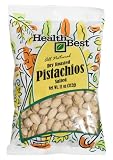 Review Health Best  / Health Best Pistachios Dry Roasted Salted, 11-Ounce Units (Pack of 4)