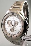 Mens Croton Steel Chrono Tachymeter montre CC311239SSSL Montre