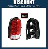 This Is A Brand New Aftermarket Passenger Side Tail Light Assembly That Fits A 2005-2009 Pontiac Montana & Chevrolet Uplander, 2007 Saturn Relay-1, 2005-2007 Saturn Relay-2/Relay-3 & Buick Terraza DOT SAE Approved OE Comparable Replacement Clear Red Plastic Lens With Bulbs