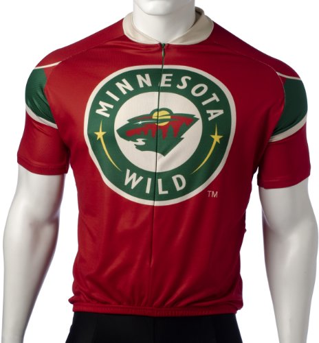 NHL Minnesota Wild Women's Jersey, Red, Small