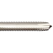Union Butterfield 1534NR(UNC)/1534NR(UNF)1534NR(UNS) High-Speed Steel Spiral Point Tap, Uncoated (Bright) Finish, Round Shank with Square End