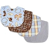 Trend Lab Bib Set, Cowboy Baby